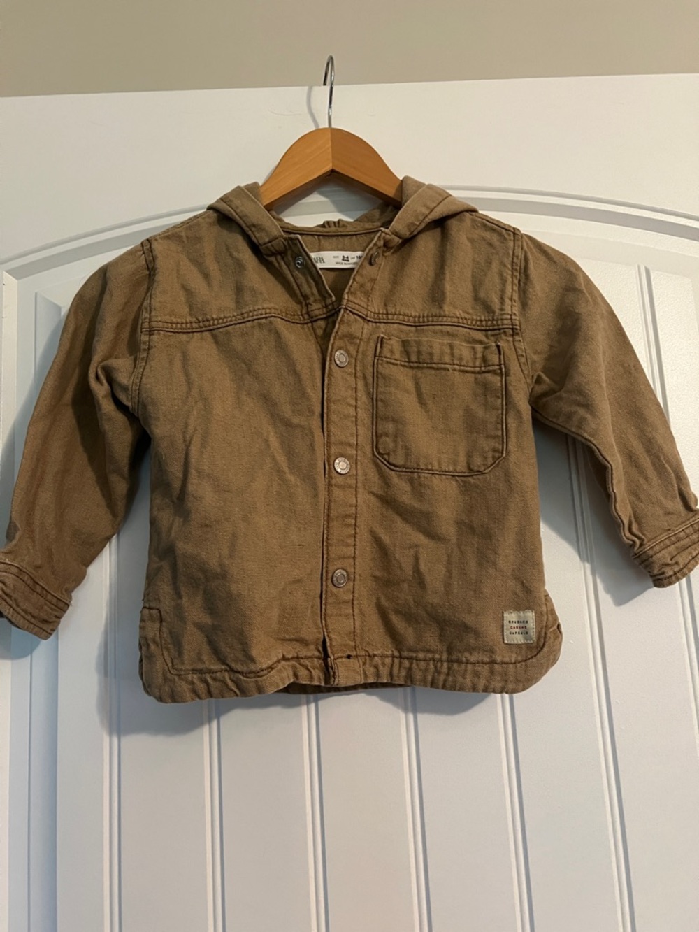 Zara Canvas Jean Jacket size 3-4 years